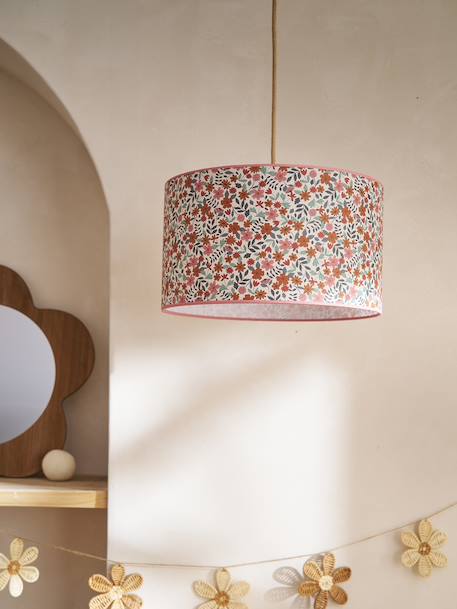 Pendant lampshade RÉTRO FLOWER cinnamon 