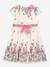 Short-sleeved floral print dress DANAMADE for girl cream 