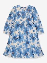 Floral print long-sleeved dress DANAMADE for girl
