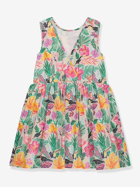 Floral print dress DANAMADE for girl multicoloured 