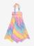 Striped skirt with high waist and bow DANAMADE for girl multicoloured 