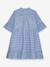 Zigzag pattern lined dress, DANAMADE for girl blue 