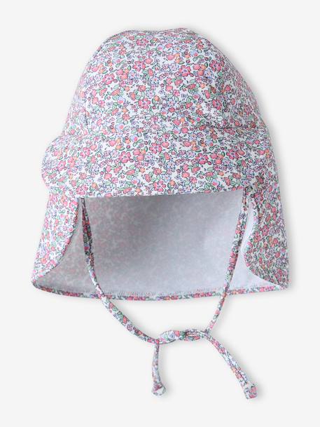 Girls' UV protective cap ecru 