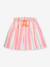 Summer skirt, multicolour stripes and pompoms DANAMADE for girl multicoloured 