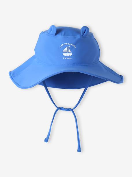 Boys' Swim Bucket Hat blue 