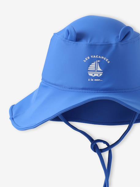 Boys' Swim Bucket Hat blue 