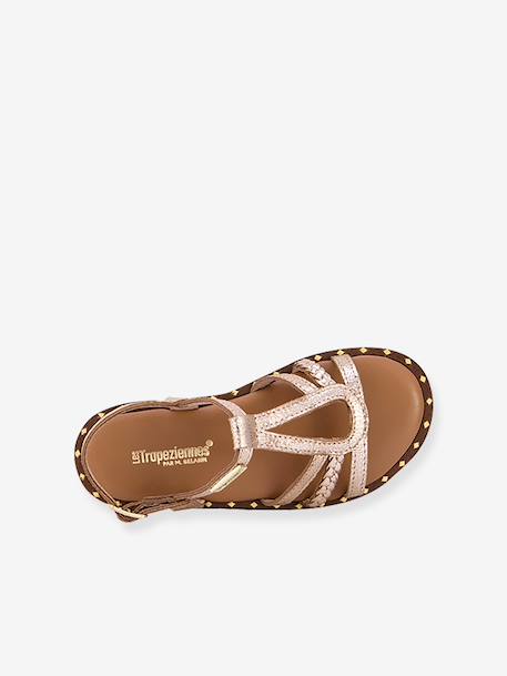 Baps sandals gold 