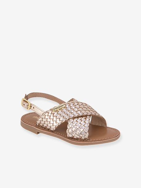 Bisou sandals gold+multicoloured 