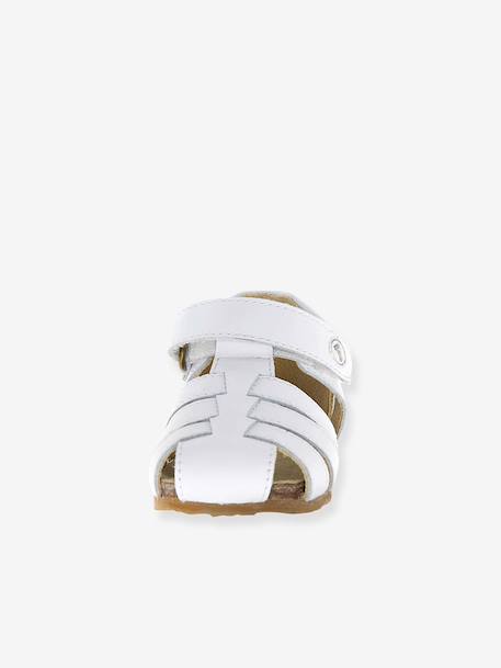 Sandals for Babies, Falcotto Alby by NATURINO®, Designed for First Steps white 