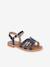 Bamia Sandals, LES TROPEZIENNE® by M. BELARBI blue+gold+grey blue 