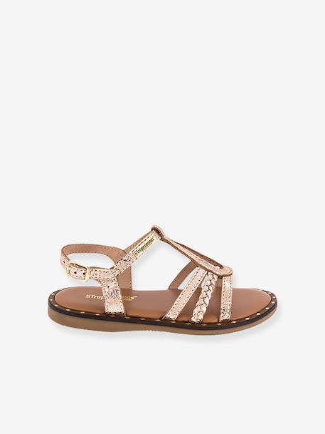 Baps sandals gold 
