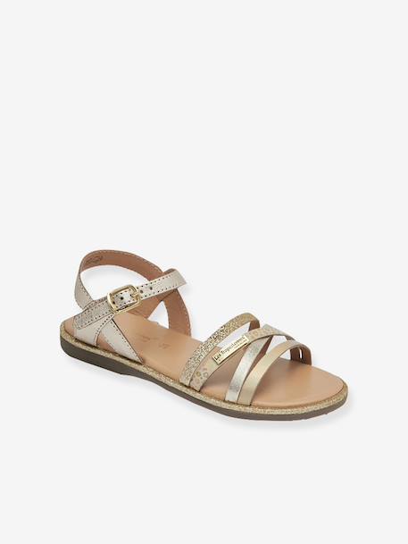 Inaya sandals gold+white 