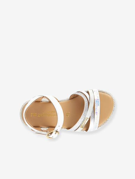 Inaya sandals gold+white 