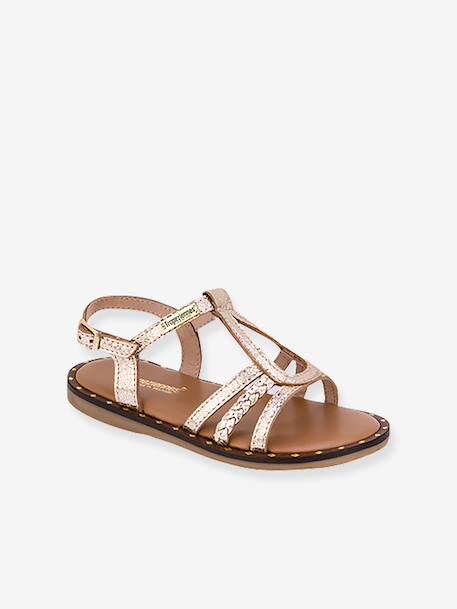 Baps sandals gold 