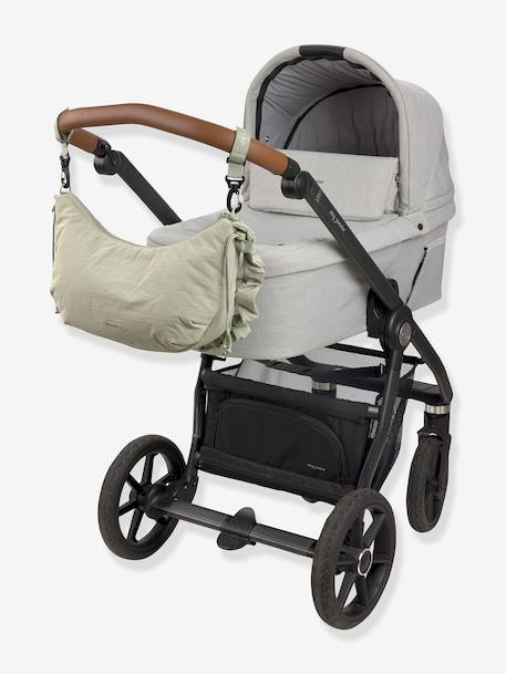 Changing bum bag LASSIG Lunua UP black+green 