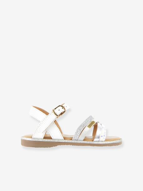 Inaya sandals gold+white 