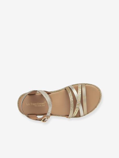Inaya sandals gold+white 