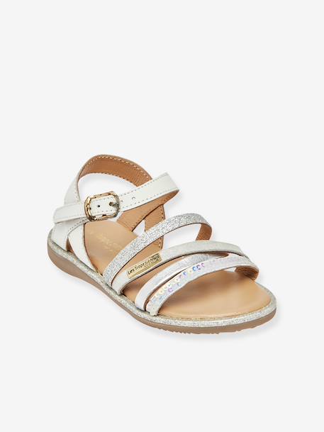 Inaya sandals gold+white 