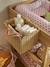 Storage basket for changing table FESTON beige 