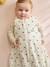 Cotton muslin HEARTS summer pramwsuit printed white 
