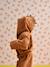Dinosaur Bathrobe for Babies Blue+camel 