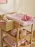 Changing Mat, Lion Cub ecru+printed beige+printed green+printed pink+twine+White/Print 