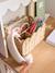 Essential Decorations: Scalloped pencil pot beige 