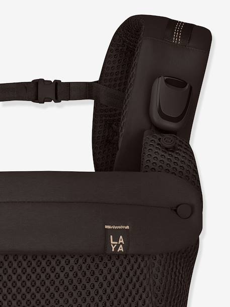 LAYA physiological baby carrier black+sandy beige 