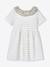 Babys' striped dress light green 