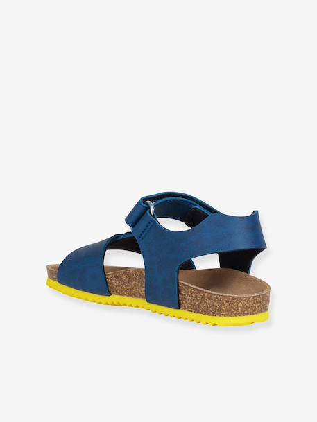 Sandals for Boys, Ghita B.B by GEOX® blue+BLUE DARK SOLID+brown 