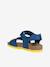Sandals for Boys, Ghita B.B by GEOX® blue+BLUE DARK SOLID+brown 