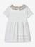 Babys' striped dress light green 