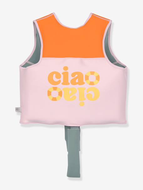Swimming vest size 2 LASSIG blue+rose 