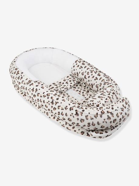 Doomoo Cocoon Progressive Baby Nest, by BABYMOOV grey+printed beige 