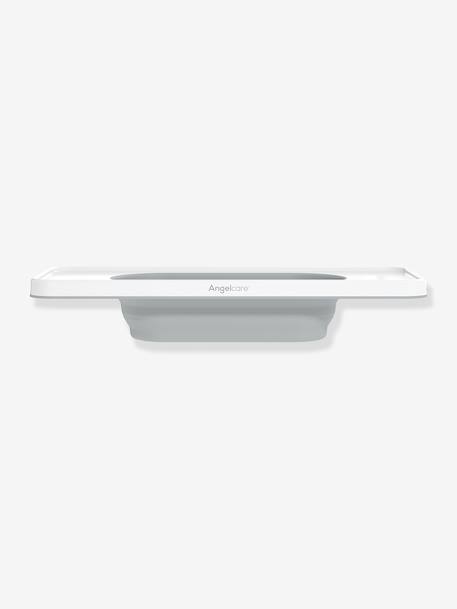 Bath tray with basket white 