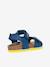 Sandals for Boys, Ghita B.B by GEOX® blue+BLUE DARK SOLID+brown 