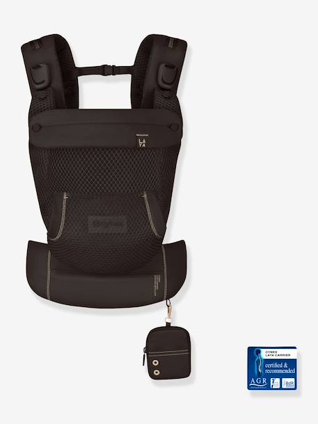 LAYA physiological baby carrier black+sandy beige 