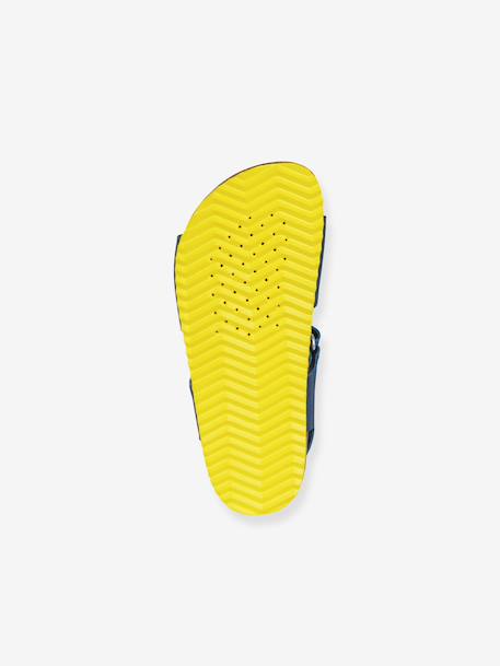 Sandals for Boys, Ghita B.B by GEOX® blue+BLUE DARK SOLID+brown 