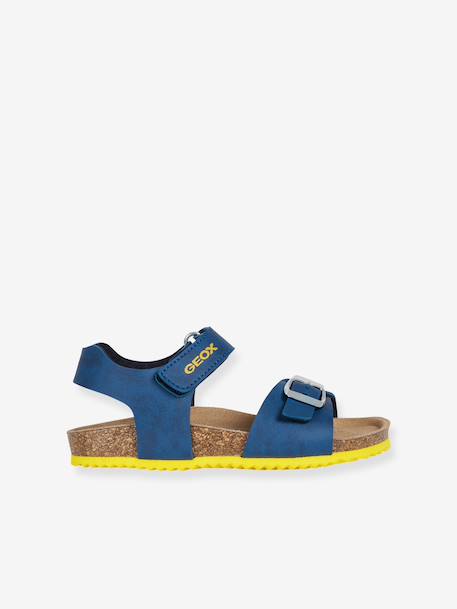 Sandals for Boys, Ghita B.B by GEOX® blue+BLUE DARK SOLID+brown 