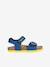 Sandals for Boys, Ghita B.B by GEOX® blue+BLUE DARK SOLID+brown 