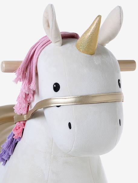 Horse on Wheels in FSC® Wood Big Horse+Small Horse+white 