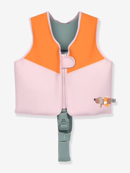 LASSIG swim vest size 2 blue+rose 