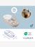 Doomoo Cocoon Progressive Baby Nest, by BABYMOOV grey+printed beige 