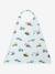 Pack of 3 large bibs for kids aqua green+rose 
