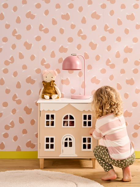 Doll's house bedside table rose 
