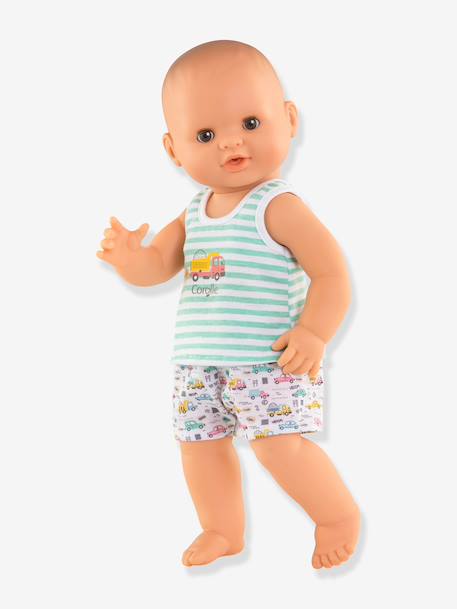 Paul wets the big baby doll green 