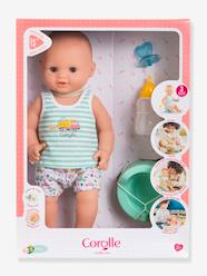 Toys-Paul wets the big baby doll 