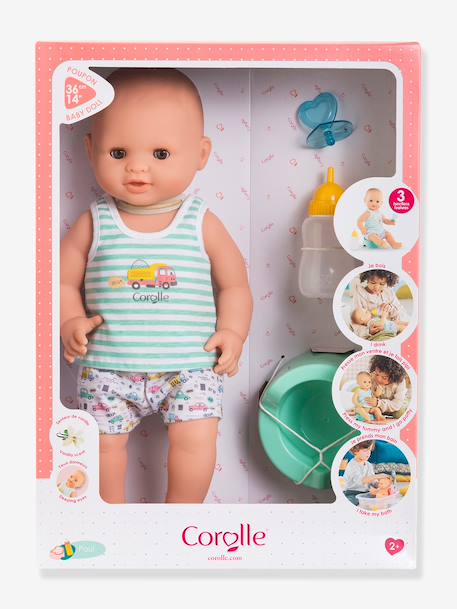 Paul wets the big baby doll green 