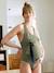 Reversible maternity swimsuit khaki 