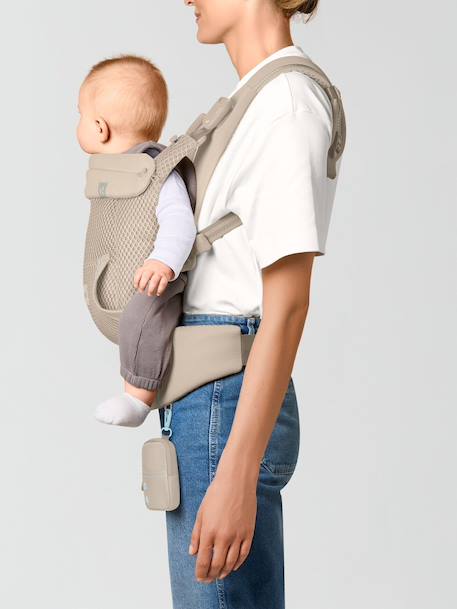 LAYA physiological baby carrier black+sandy beige 